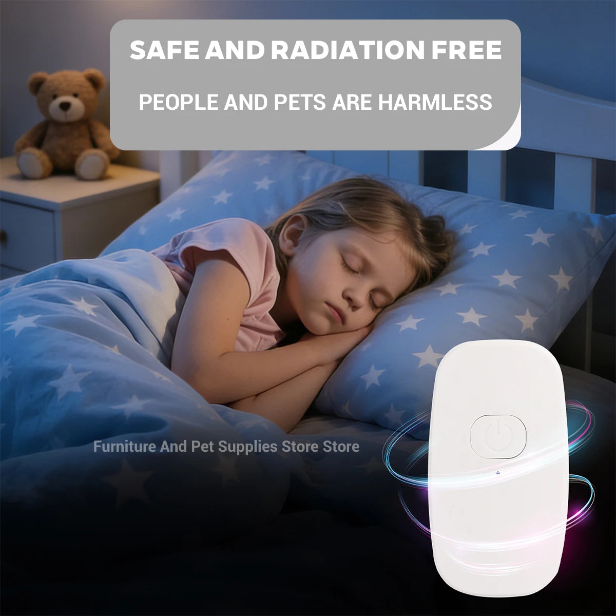 Ultrasonic stray dog repellent pet dog training device rechargeable anti barking and anti barking deterrent device stop barking