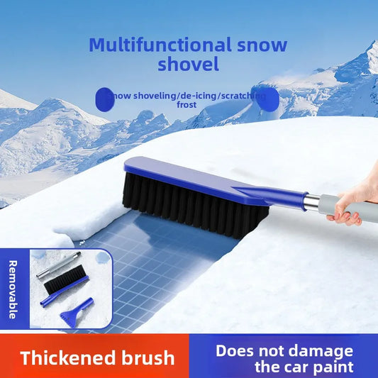 NEW Car multi-functional snow removal shovel two-in-one snow removal brush for winter car ice removal brush