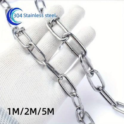Chain, Hanging Chain, Lifting Chain, Clothes Drying Chain, Guardrail Anti-theft Chain, Stainless Steel Dog Chain