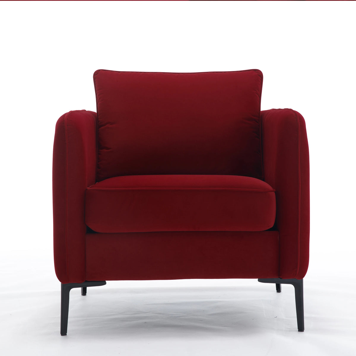 32.68-inch Comfortable Single Sofa With A Medieval-modern Style Featuring Comfortable Cushions and Backrests Suitable For Bedrooms Offices or Reading Spaces