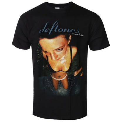 Deftones - Around The Fur  Art Pattern Nu Metal Band T-shirt - Casual Street Style Cotton T-shirt for Men and Women