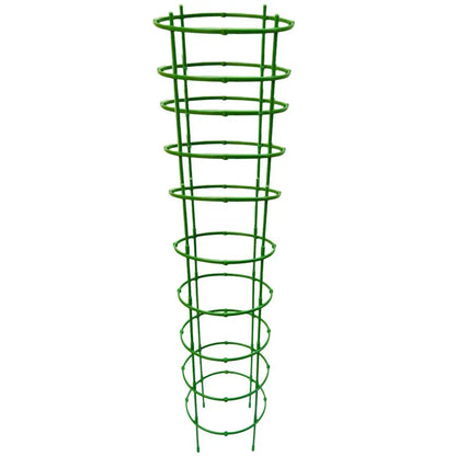 3/6/10 Layers Plant Support Plant Stakes Round Plant Support Ring Plastic Plant Cage Holder Flower Pot Climbing Trellis