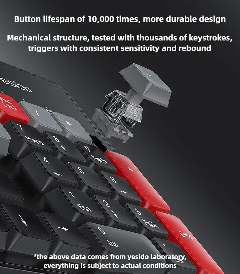 Hot Sale Portable USB Wireless Keyboard & Mouse Set for Desktop & Laptop Silent Mouse Set Suitable for Home Game & Office Use