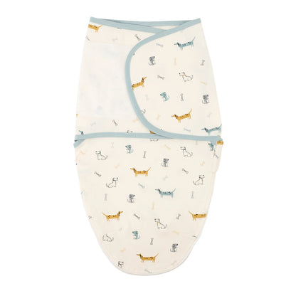 INSULAR Baby Cotton Swaddling Cloth With Caps Envelope Type Newborn Cartoon Envelope Anti-Startle Adjustable Bedding Item