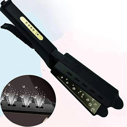 Hair Straightener Ceramic Tourmaline Ionic Flat Iron Hair Straightener Widen Panel For Women