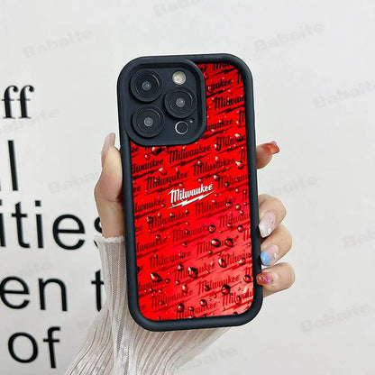 Fashion Phone Case for M-Milwaukees IPhone 17 16e 16 15 14 13 12 11 Air Pro Max Mini XR XS X 7 8 6 6s Plus Soft TPU Back Cover