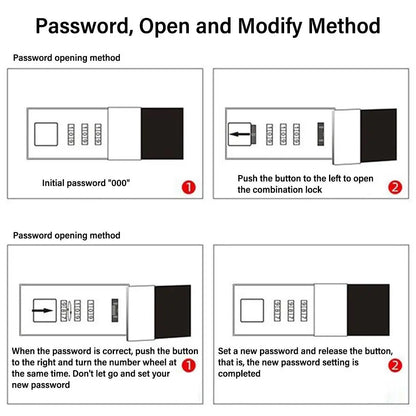 New 200 Sheets A5 Notebook Retro Password Book With Lock Thickened Creative Diary Book Students Notepad Stationery