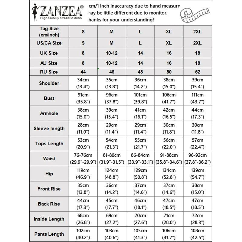 2PCS Women OL Work Outfits ZANZEA Summer Square Neck Short Sleeve Blouse Wide Leg Pant Sets Solid Color 2 Pieces Sets Tracksuit