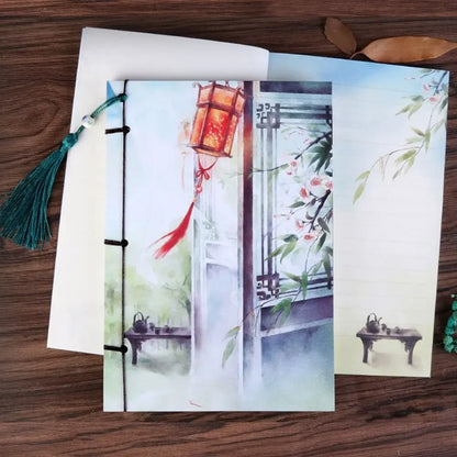 1PC Vintage Retro Chinese Style Notebook Sketchbook Journal Diary Book Notepad Weekly Planner Stationery Office School Supplies