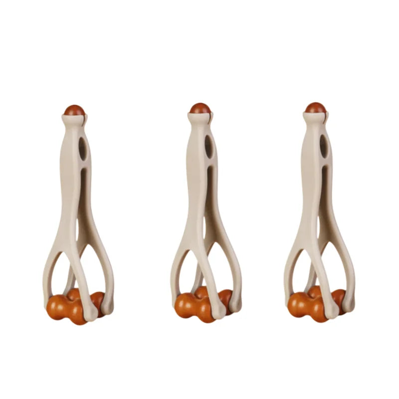 Wooden Finger Roller Massager Acupoint Relief Hand Joint Care Acupressure Massage Tool Hand Relaxation