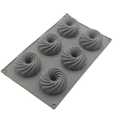 New Arrival 12 Hole Circular Bubble Shape Silicone Mousse Cake Mold DIY Flaky Clouds Shape Jelly Pudding Chocolate Baking Tools