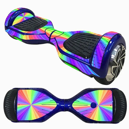 6.5 Inch Self-Balancing Electric Scooters Wheel Board Protective PVC Cover Skin Sticker Classic Hoverbaoard for Car Decoration