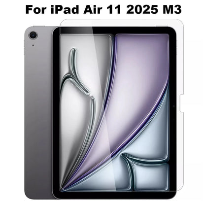 For iPad Air 11 2025 M3 Tempered Glass Screen Protector iPad 6th Gen 11" Tablet Proof Protective Film A3266 A3267 A3270