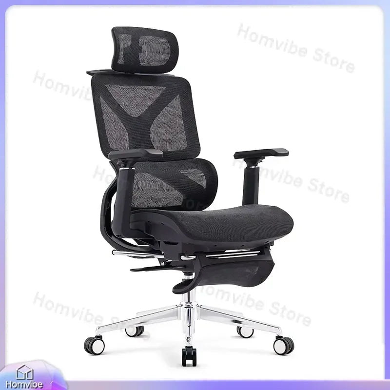 Gaming Chair with LED Lights Ergonomic Mesh Back Office Chair for Gamers Computer Desk Chair Adjustable Height Reclining