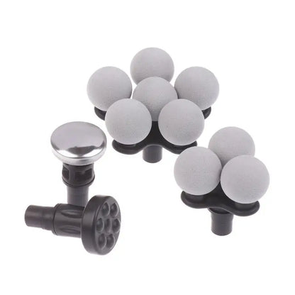 Muscle Massager Heads Percussion Massage Replacement Parts for Fascia Massage  Deep Relaxation for Athletes and Home