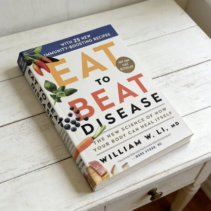 Eat to Beat Disease English Paperback Body Self-Healing Science Healthy Diet Immunity Boosting Disease Prevention Guide Book