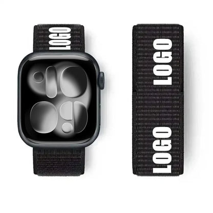 Nylon Loop for Apple Watch Band S11 46mm 40mm 44mm 45mm 42mm 41mm 49mm Smart Belt Bracelet for IWatch 11/10/9/8/7/6/SE/5/4 Strap