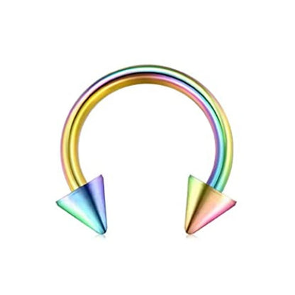 31 Styles 16G Surgical Steel 1 Pcs Nose Septum Rings Piercing Jewelry Horseshoe Cartilage Earring Eyebrow Lip Retainer 8mm 10mm