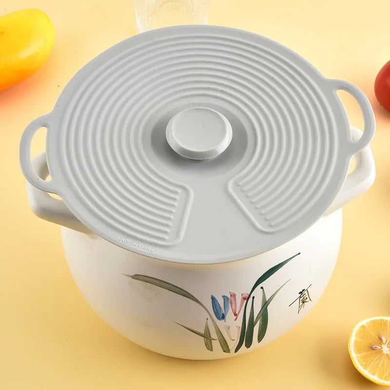 Silicone Bowl LIDS, Microwave Splash LIDS, reusable heat-resistant LIDS, suitable for POTS, frying pans, safe for refrigerators