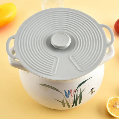 Silicone Bowl LIDS, Microwave Splash LIDS, reusable heat-resistant LIDS, suitable for POTS, frying pans, safe for refrigerators