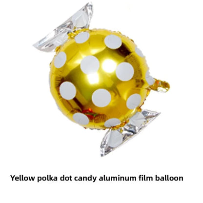 10pcs Windmill Candy Lollipop Foil Balloons 18 Inch Aluminum Film Balloon Birthday Party Christmas Wedding Decorations