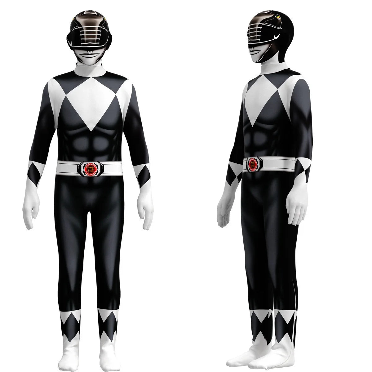 Adult Morpher Superhero Samurai Sentai Shinkenger Rangers Cosplay Fantasia Halloween Costume Mask Superhero Power Jumpsuit