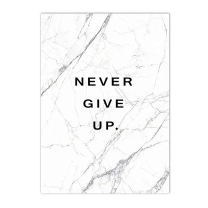 Yes You Can Motivational Phrase Poster and Print Minimalist Quotes Poster Canvas Black White Wall Art Picture Nordic Home Decor