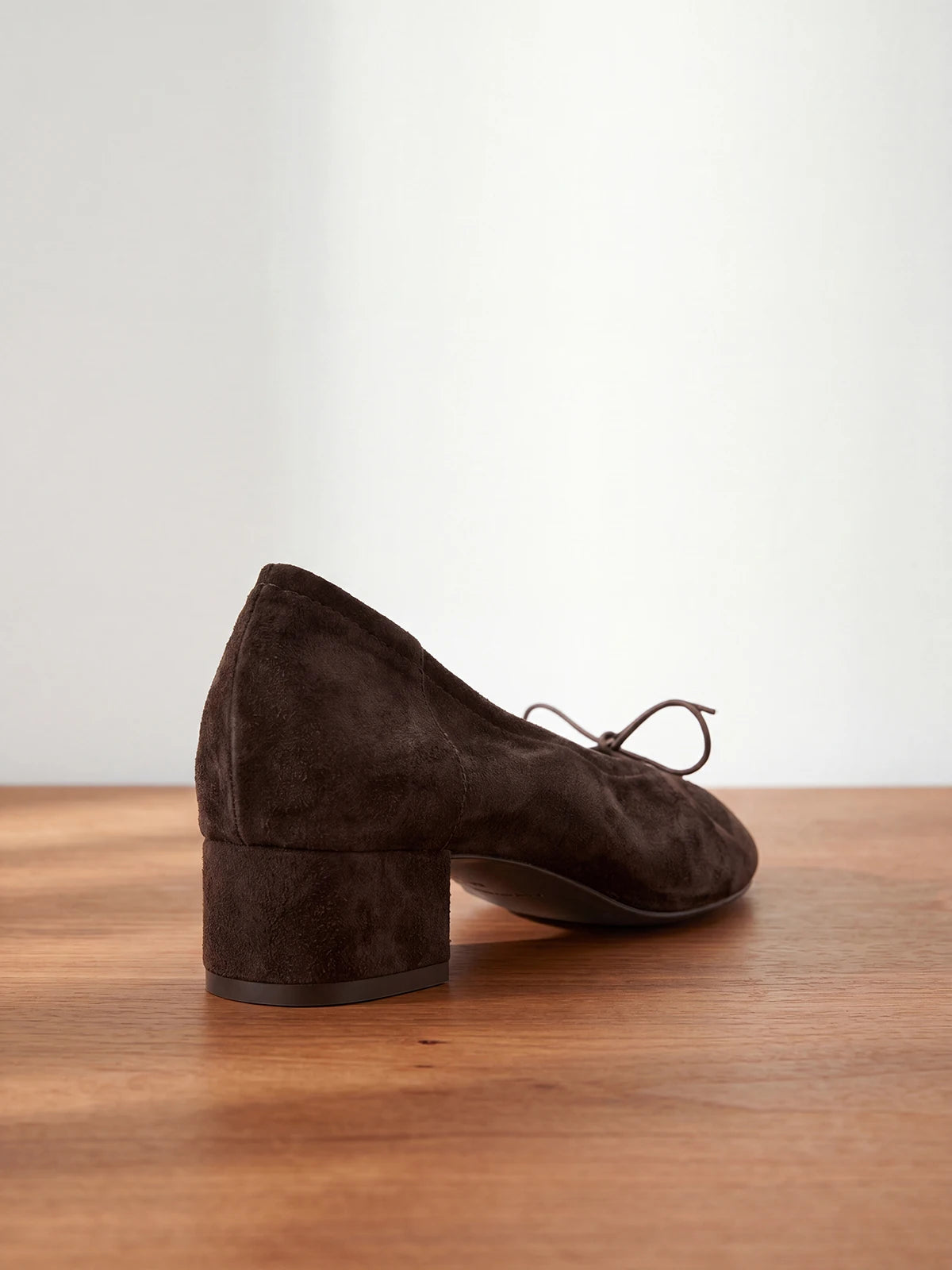 Genuine Leather Pumps Women Bowknot Low Heels Elegant Chunky Heel Office Ladies Dress Shoes Comfortable Slip On Smart Shoes 2026