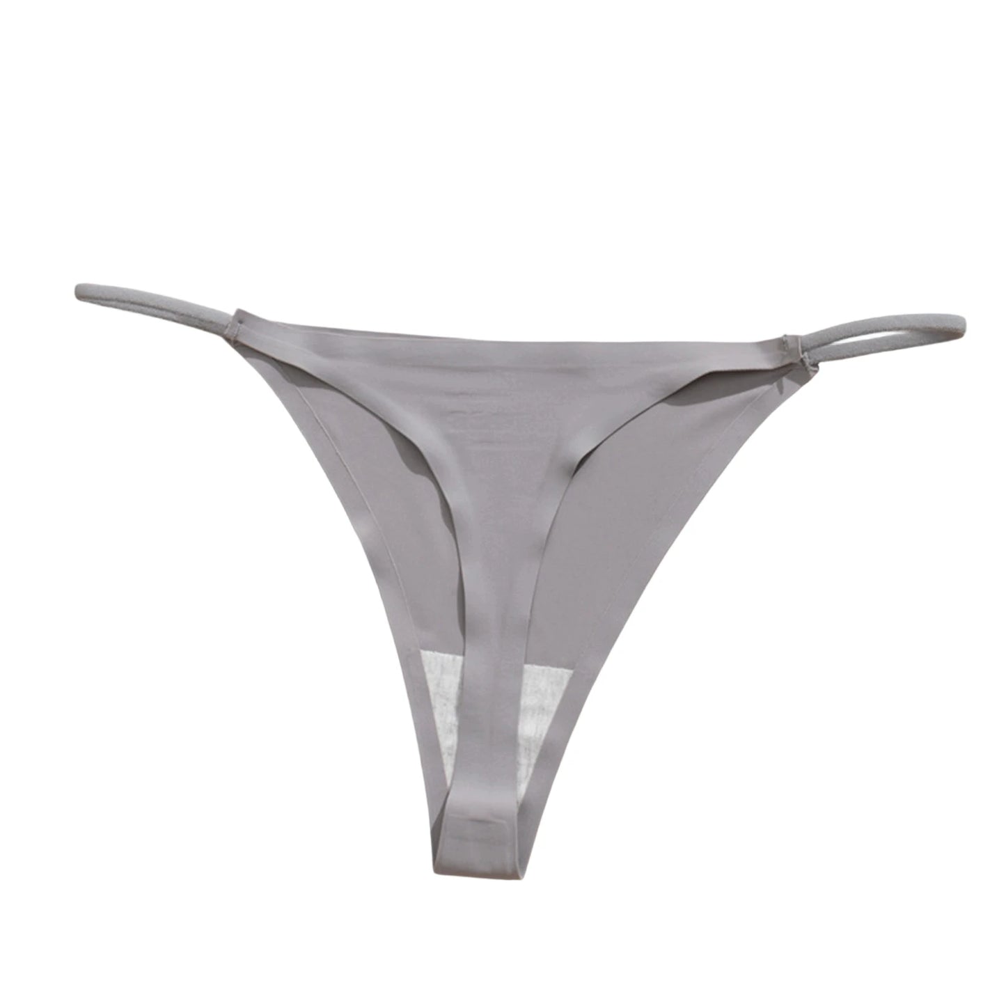 Ice Silk Underwear Trendy Thin Strap Ladies Underwear Plus Size Underwear Lightweight Stretchy Breathable Smooth Soft Underwear