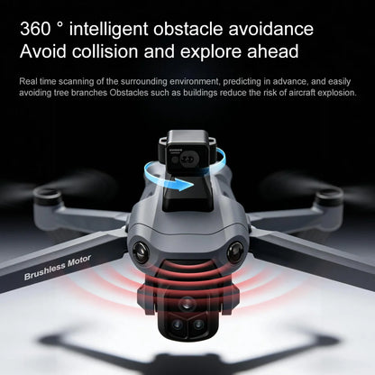Original V918 Max GPS Drone 4K 8K Professional HD Camera Photography Brushless Foldable Quadcopter Laser Obstacle Avoidance Dron