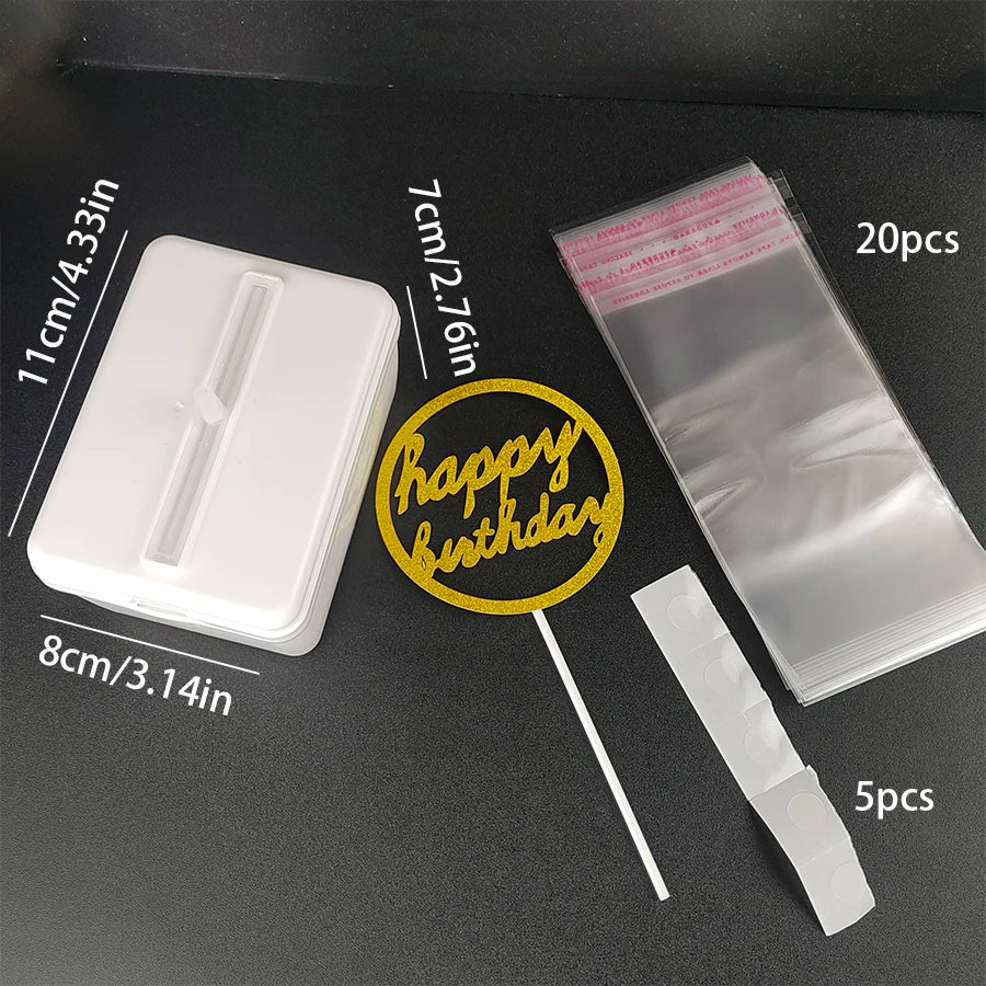 Birthday Money Box Cake Money Cake Pull Out Kit for Birthday Graduation Party Cake Decoration Includes 1 Money Box