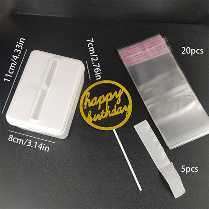 Birthday Money Box Cake Money Cake Pull Out Kit for Birthday Graduation Party Cake Decoration Includes 1 Money Box