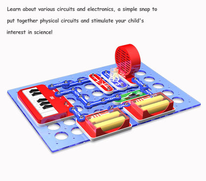 Science Kits For Kids Electronic Keyboard Circuit Learning Kit For Students Toys STEM DIY Electronic Kits