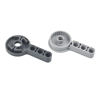 Compatible 44224 44225 MOC Technical Building Block Round Rotation Joint Disk with 3M Beam HIgh-tech Educational Parts for Kids