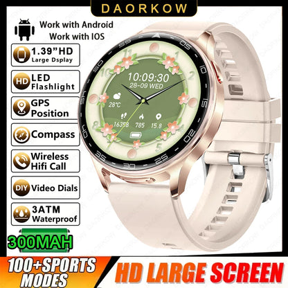 From DAORKOW Smartwatch TWS 2-in-1 Bluetooth Earphones With Built-in Speaker HIFI 9D Sound Quality Health Exercise Monitoring