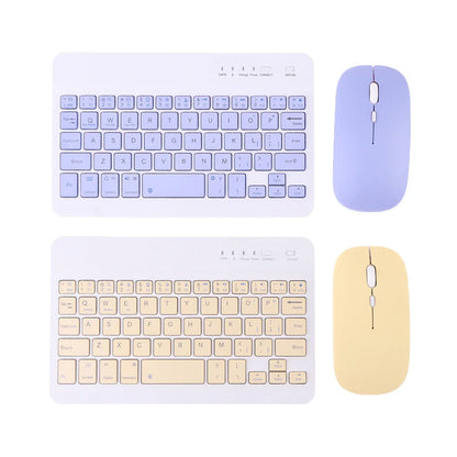 NEW Wireless Keyboard Mobile Phone Tablet Computer Bluetooth Keyboard Mouse 1Set