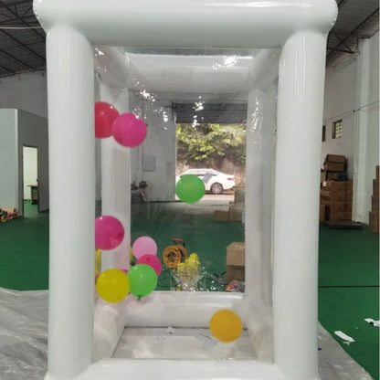 Transparent Inflatable Bubble House Tent, Clear Waterproof PVC Dome House for Balloon Party, Wedding & Birthday Decoration