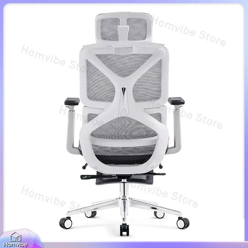 Gaming Chair with LED Lights Ergonomic Mesh Back Office Chair for Gamers Computer Desk Chair Adjustable Height Reclining