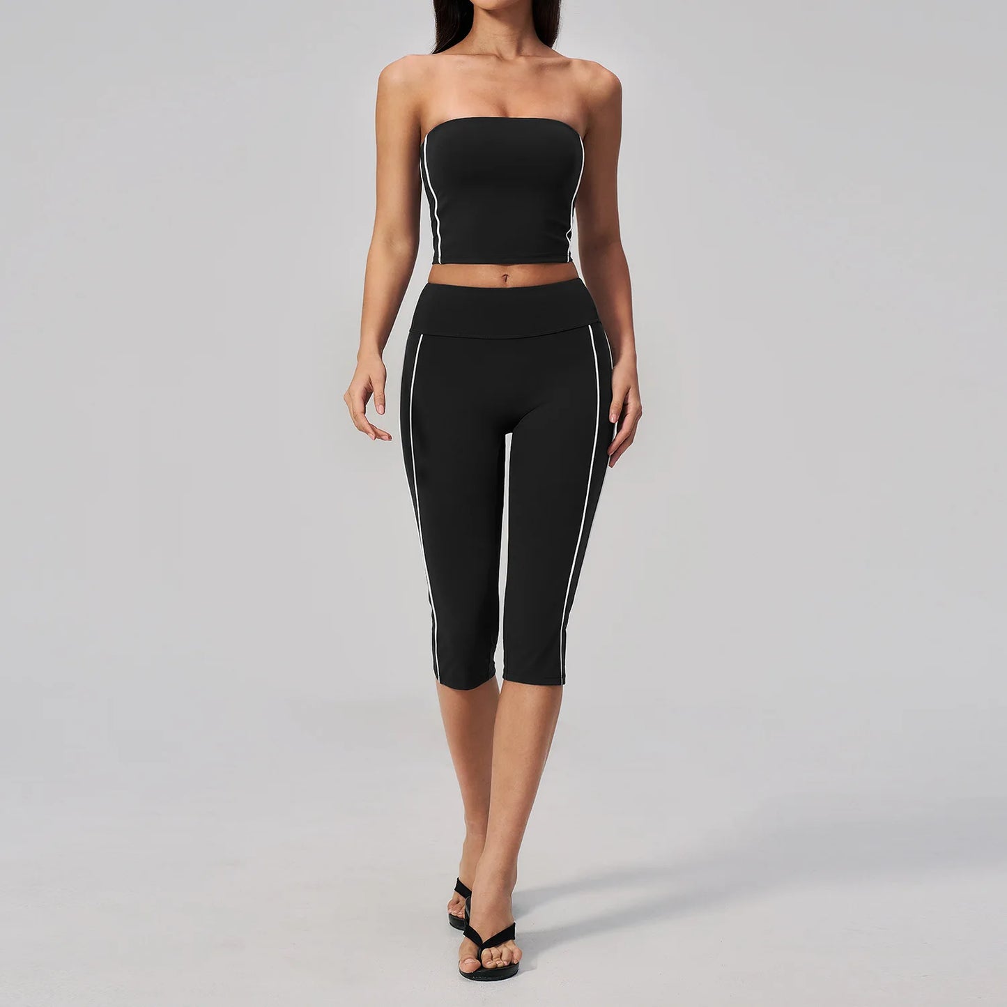 2PCS Yoga Clothes Athletic Wear Women Tracksuit Pilates Fitness Suit Workout Set Push Up Sports Bra High Waist Pants Gym Outfits