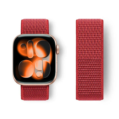 Nylon Loop for Apple Watch Band S11 46mm 40mm 44mm 45mm 42mm 41mm 49mm Smart Belt Bracelet for IWatch 11/10/9/8/7/6/SE/5/4 Strap