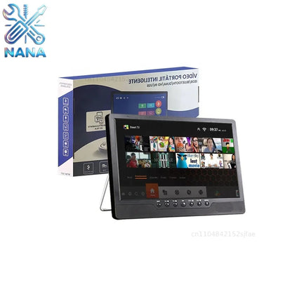 EE1 LED LCD Rechargeable Television Support ATSC ISDB DVB-T2 Blue-tooth USB Portable Kitchen Smart TV With Wifi