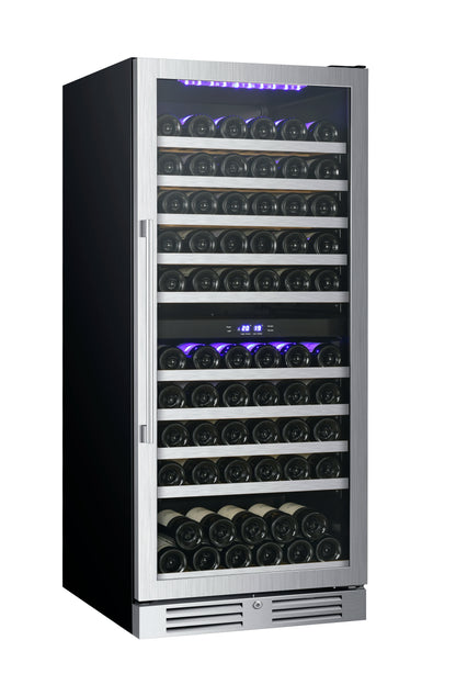 Airo JG110A Electric Compact Single-Zone Stainless Steel Countertop Wine Cooler LED Display Built-in Factory Use Eco-Friendly