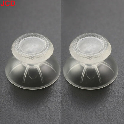 JCD 2pcs 3D Analog Joystick Stick For PS5 Controller Analogue Thumbsticks Caps Mushroom Game Head Rocker Replacement