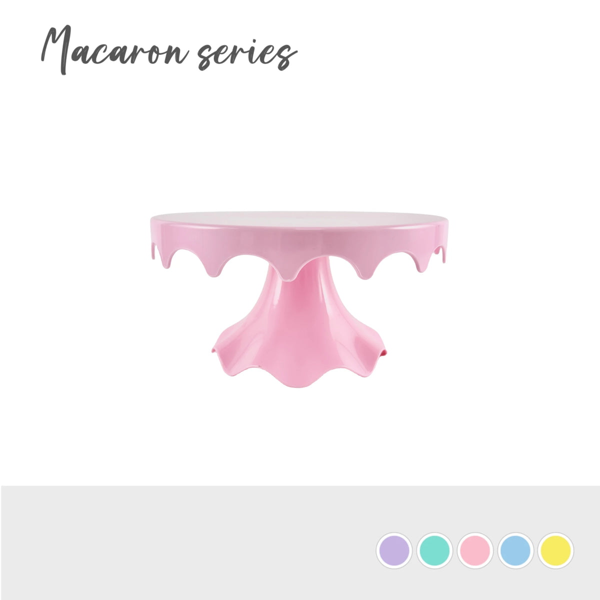 one piece Cake Stand and Cupcake Stands Holder Fruits Dessert Display Plate for Baby Shower Wedding Birthday Party Celebration