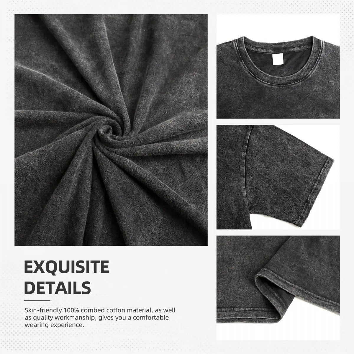 Suika Dr.STONE Anime Asagiri Gen Washed T-shirt Oversized Tee Shirt Summer Short Sleeve Cotton Tops Men Women Clothing