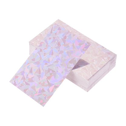 50/100Pcs Business Card Stock Blank Business Cards for Laser Printer Small Message Card Graffiti Scrapbooking DIY Thanks