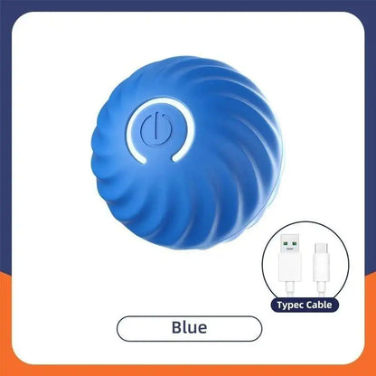 Smart Dog Toy Ball Electronic Interactive Pet Toy Moving Ball USB Automatic Moving Jumping Bouncing Toy Ball Puppy Cat Product