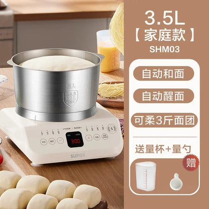 Stand Mixer Automatic Integrated Kneading Stirring Dough Fermentation Household Small Chef Machine for Baking