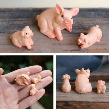 Miniature Garden Fairies Figurines Resin Mini Fairy Statue Figure Fairy Garden Ornaments Decorations Accessories