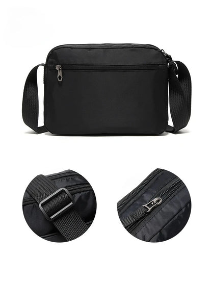 VOLUNTEER Crossbody Bag Men Casual Oxford Cloth Waterproof Phone Bag Man Fashion Commuter Adjustable Shoulder Bags Male 1713-13